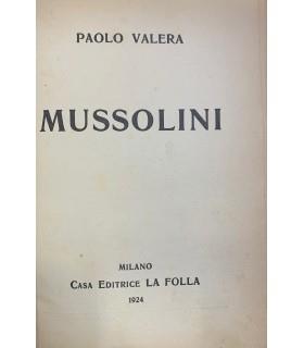 Mussolini - Paolo Valera - copertina