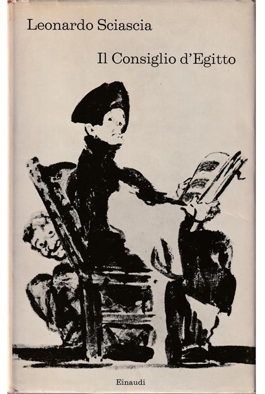 Il Consiglio d'Egitto - Leonardo Sciascia - copertina