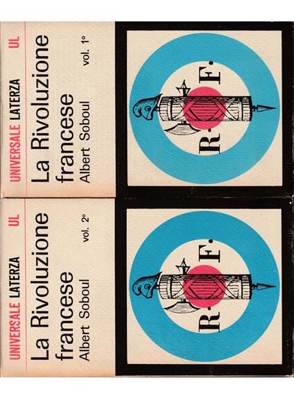 Rivoluzione francese - completo in 2 voll - Albert Soboul - copertina