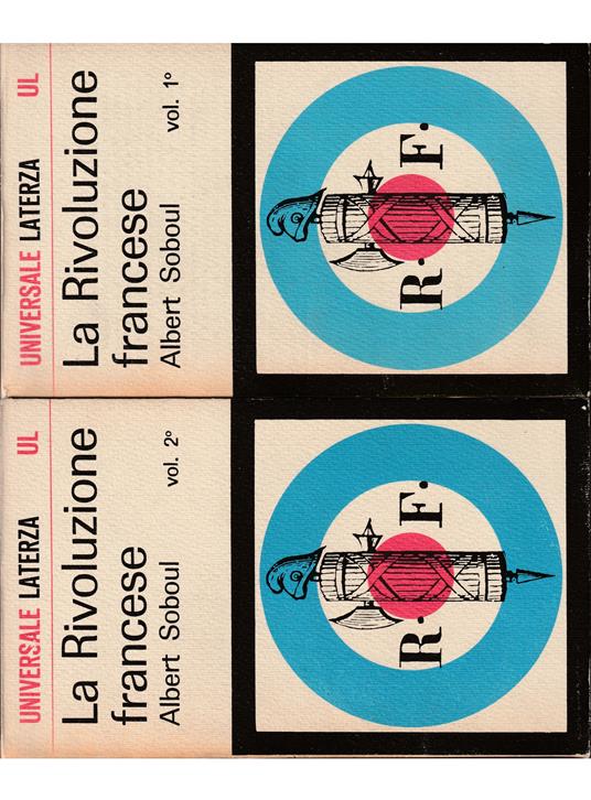 Rivoluzione francese - completo in 2 voll - Albert Soboul - copertina
