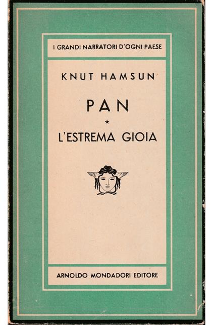 Pan - L'estrema gioia - Knut Hamsun - copertina