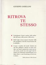 Ritrova te stesso