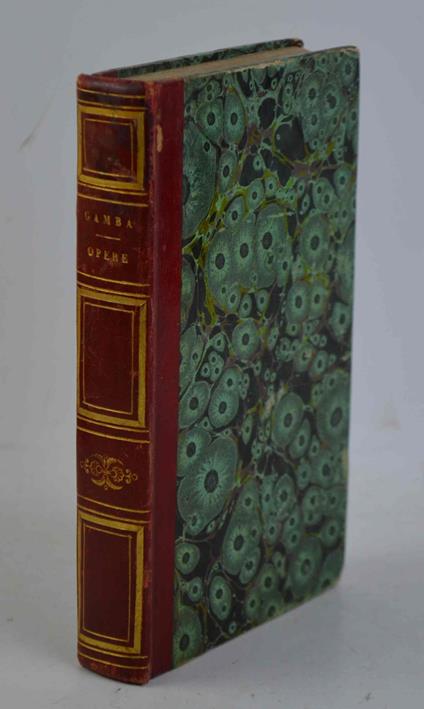 Alcune operette… dall'autore medesimo raccolte, rivedute e ammendate - Bartolomeo Gamba - copertina