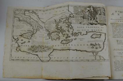 Opera Interpretatione et Notis illustravit Carolus Ruaeus Soc. Jesu ad usum serenissimi Delphini. Editio nova auctior et emendatior... iuxta editionem tertiam parisiensem a. 1726 - Virgilio - copertina