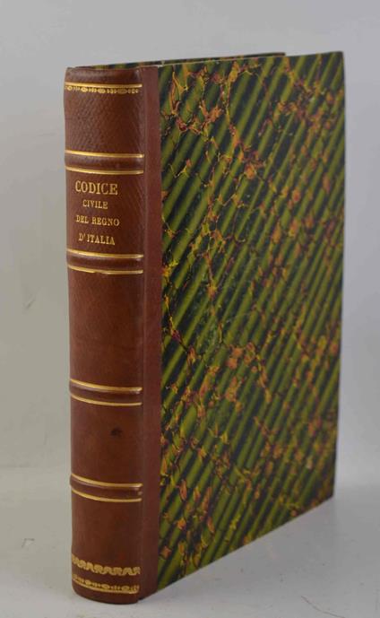 Codice civile del Regno d'Italia - copertina