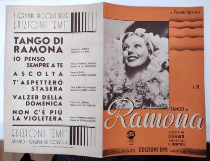 Tango di Ramona - copertina