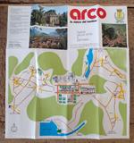 Arco: la riviera del Trentino: Pianta della città e dintorni = Stadtplan und Umgebung = Plan de la ville et environs = Map of the town and surroundings