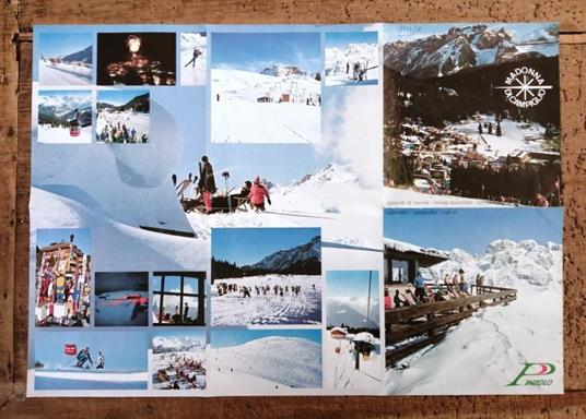 Madonna di Campiglio: Dolomiti di Brenta = Brenta Dolomiten = Brenta Dolomites; Pinzolo: Adamello - Presanella - Brenta - copertina