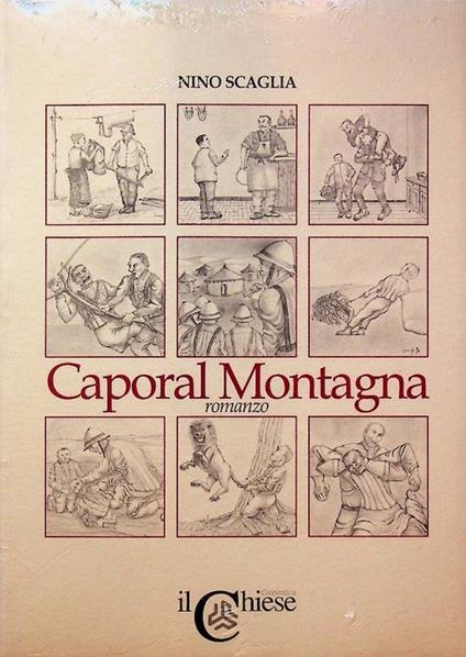 Caporal Montagna: romanzo - copertina
