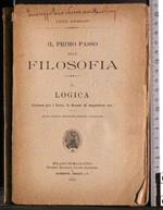 Il primo passo alla filosofia Vol 2. Logica