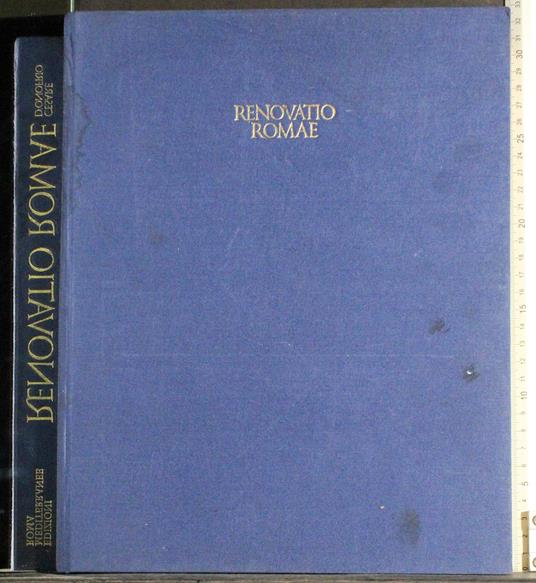 Renovatio Romae - Cesare D'Onofrio - copertina