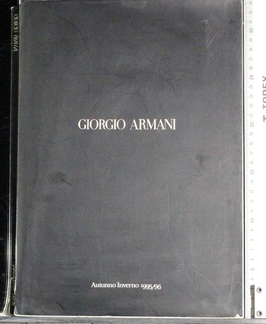 Autunno Inverno 1995/96 - Giorgio Armani - copertina