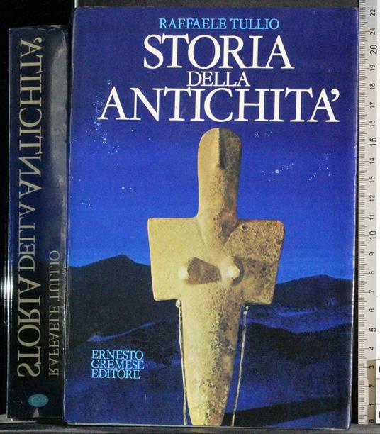 Storia dell'antichità - Raffaele Tullio - copertina