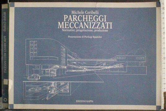 Parcheggi meccanizzati - Michele Ceribelli - copertina