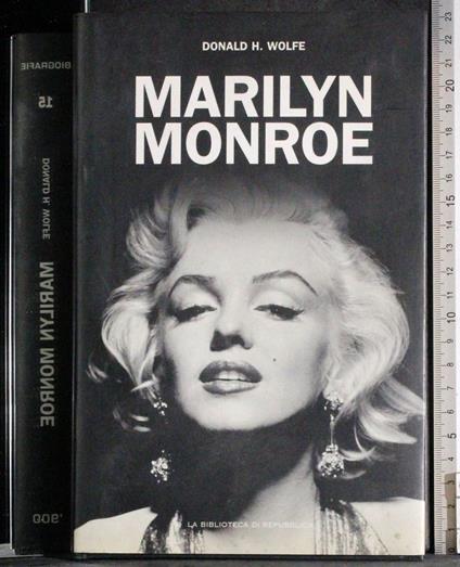 Marilyn Monroe - Donald H. Wolfe - copertina