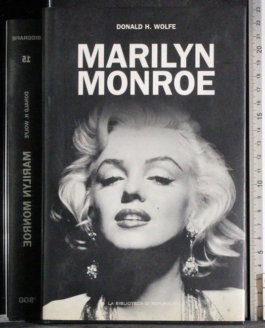 Marilyn Monroe - Donald H. Wolfe - copertina