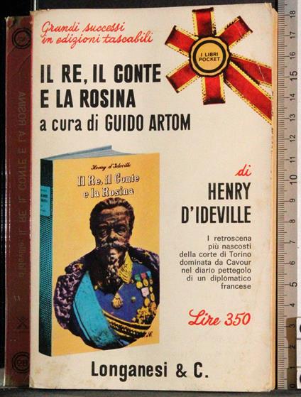 Il re, il conte e la rosina - Henry D'Ideville - copertina