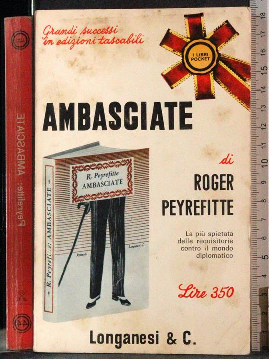 Ambasciate - Roger Peyrefitte - copertina