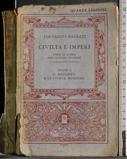 Civiltà e Imperi. Vol 2 - Fernando Palazzi - copertina