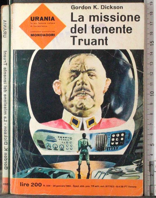 missione del tenente Truant - Gordon R. Dickson - copertina