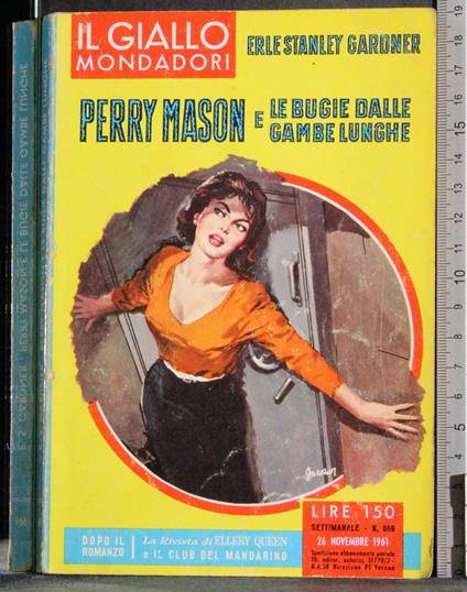 Perry Mason e le bugie dalle gambe lunghe - Gardner - copertina