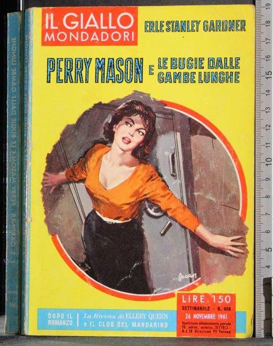 Perry Mason e le bugie dalle gambe lunghe - Gardner - copertina