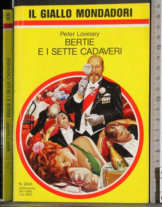 Bertie e i sette cadaveri - Peter Lovesey - copertina