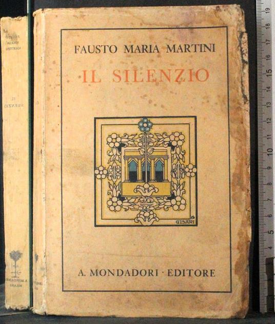 Il silenzio - Fausto M. Martini - copertina