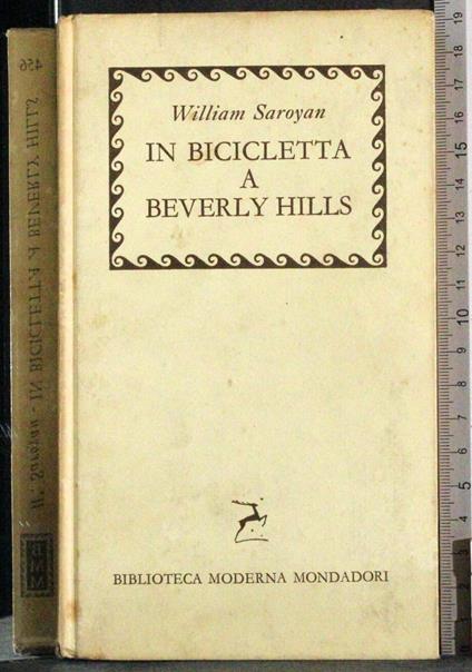 In bicicletta a Beverly Hills - William Saroyan - copertina