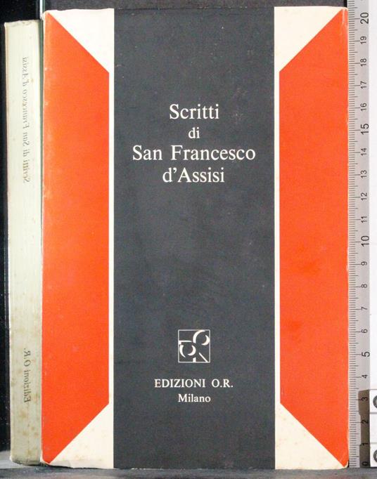 Scritti di San Francesco d'Assisi - G. Valerio Catullo - copertina