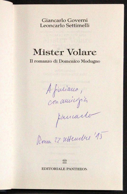 Mister Volare - copertina