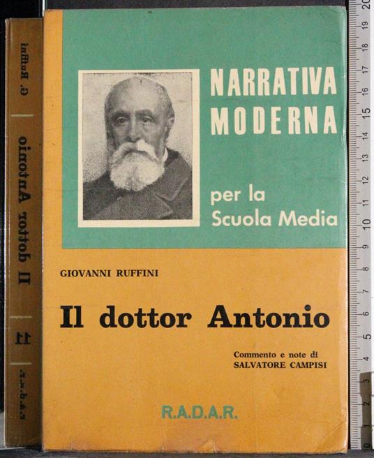 Il dottor Antonio - Giovanni Ruffini - copertina