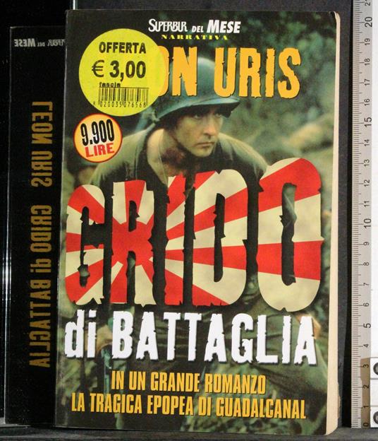 Grido di battaglia - Leon Uris - copertina