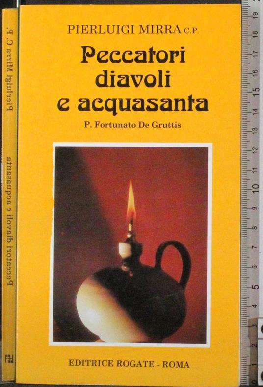 Peccati diavoli e acquasanta - Pierluigi Mirra - copertina