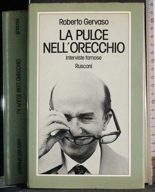 pulce nell'orecchio - Roberto Gervaso - copertina