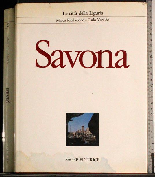 Le città della Liguria. Savona - copertina
