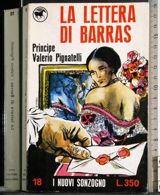 lettera di Barras - Valerio Pignatelli - copertina