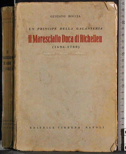 Il maresciallo duca di Richelieu - copertina