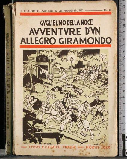 Avventure d'un allegro giramondo - copertina