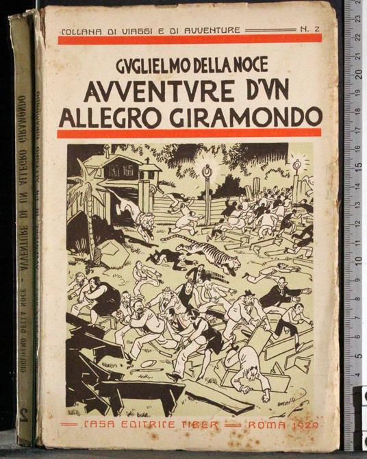 Avventure d'un allegro giramondo - copertina