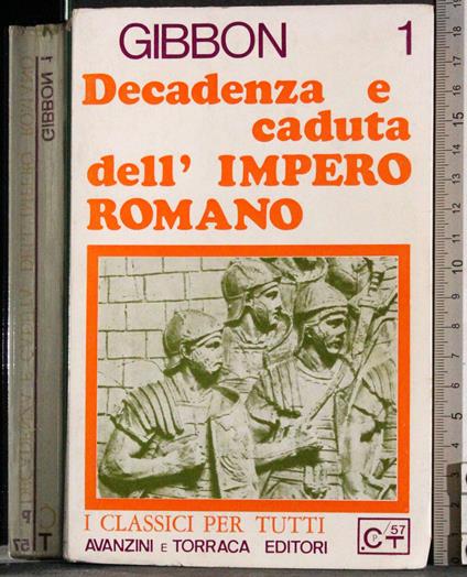 Decadenza e caduta dell'impero Romano. Vol 1 - copertina