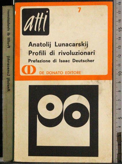Profili di rivoluzionari - copertina