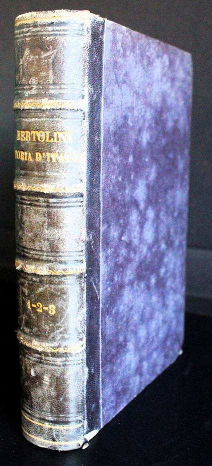 Manuale Di Storia Italiana - Francesco Bertolini - copertina
