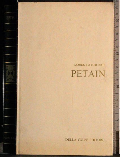 Petain - Lorenzo Bocchi - copertina