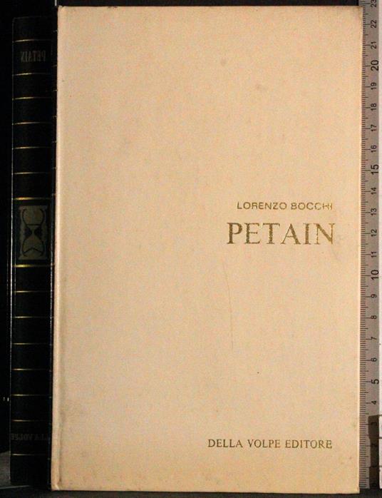 Petain - Lorenzo Bocchi - copertina