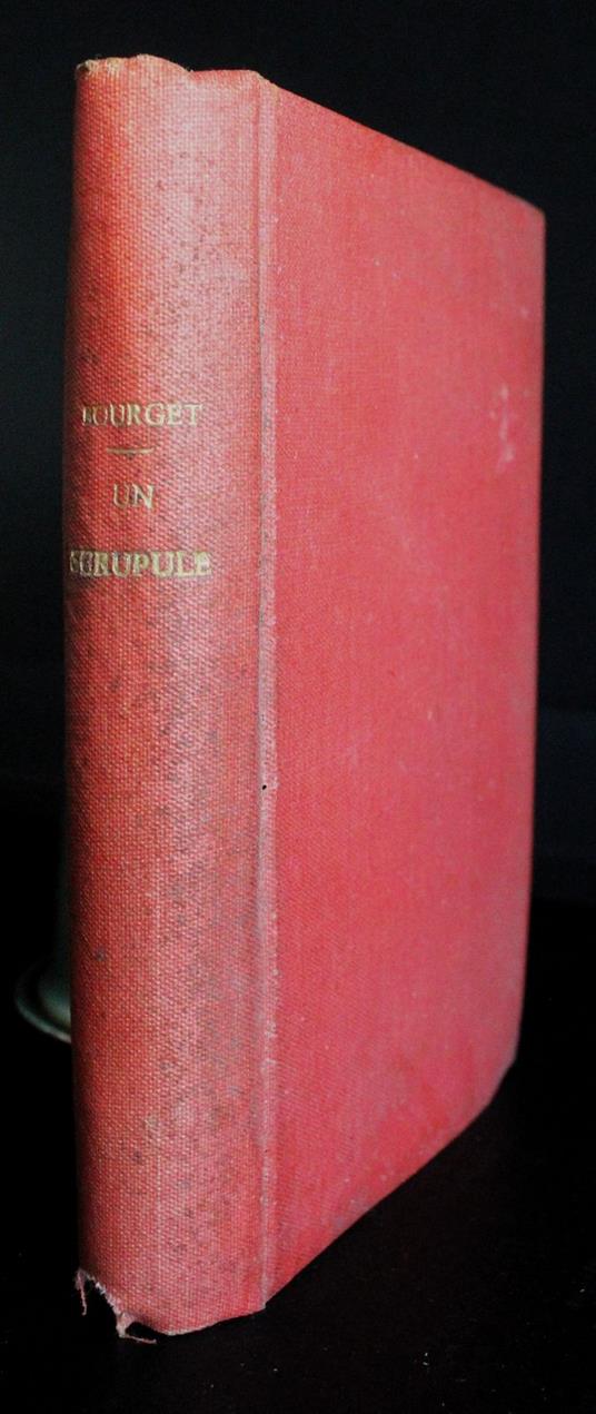 Un Scrupule - Paul Bourget - copertina