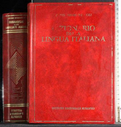 Dizionario della lingua Italiana - Alessandro Niccoli - copertina