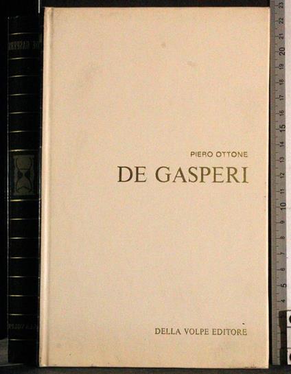De Gasperi - Piero Ottone - copertina