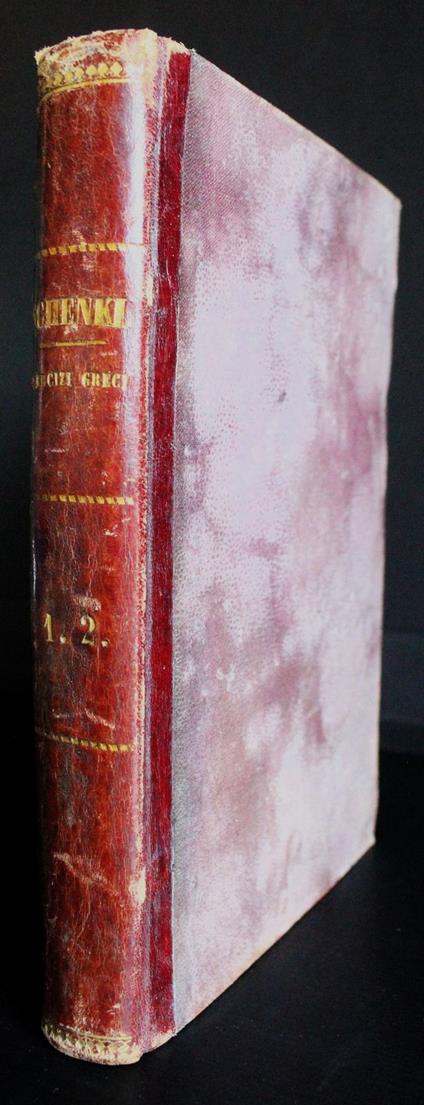 Esercizi Greci. Parte 1-2 - Carlo Schenkl - copertina