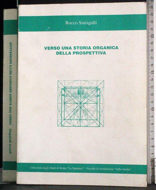 Verso una storia organica della prospettiva - Rocco Sinisgalli - copertina